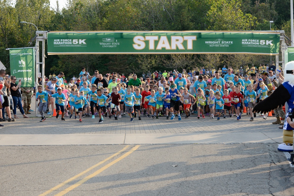 2019 Air Force Marathon Tailwind Trot 1K Kids Race