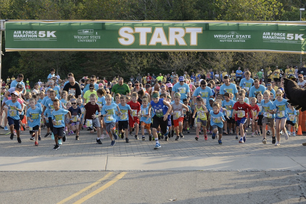 2019 Air Force Marathon Tailwind Trot 1K Kids Race