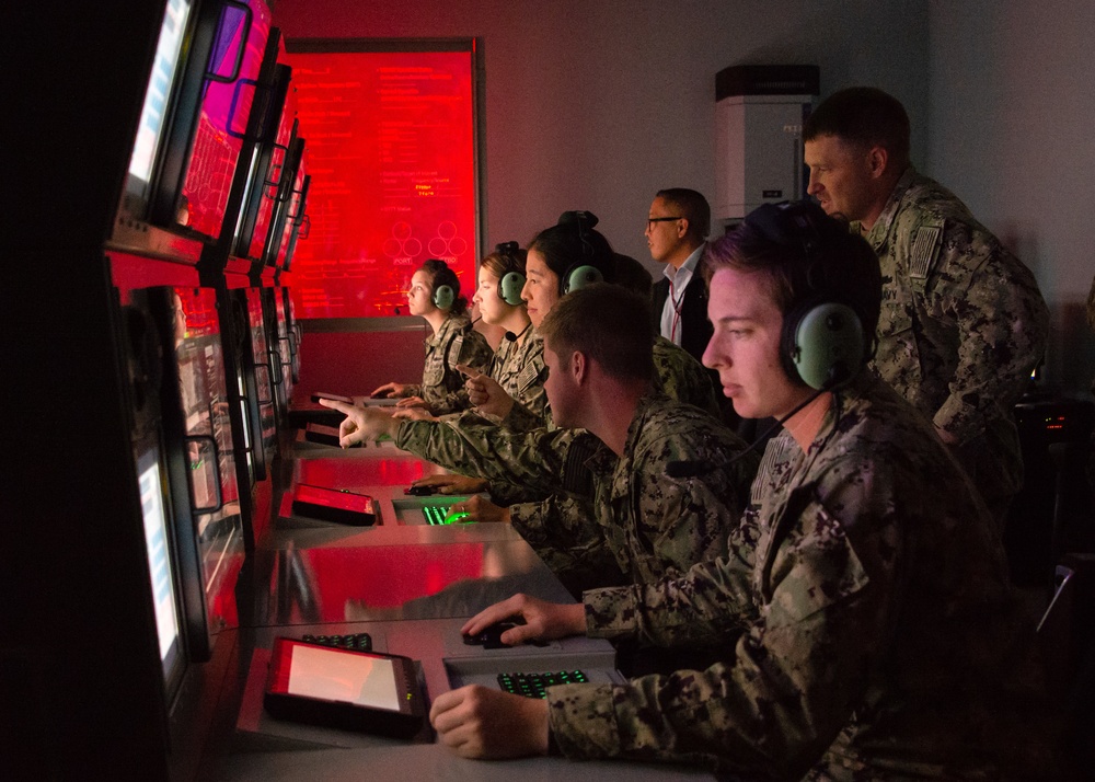 Advanced Anti-Submarine Warfare Officer Students Train in the Navy’s Newest Combat Trainer