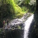 CSCS Sailor Reenlists above a Hawaiian Waterfall