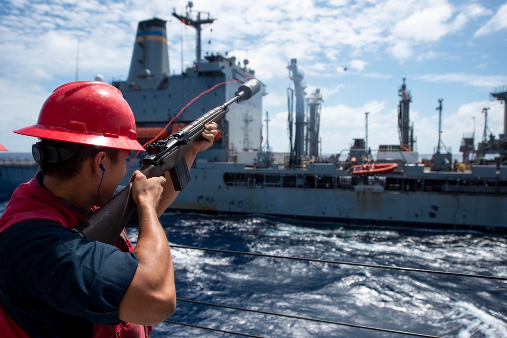 USS William P. Lawrence (DDG 110) Conducts Underway Replenishment with USNS John Ericsson (T-AO 194)