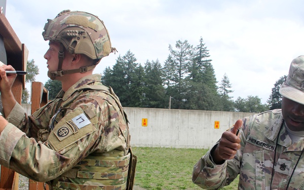 2019 Army Best Medic Competition Stress Shoot