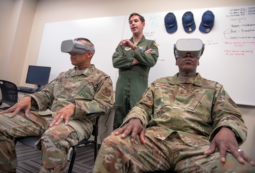 CMSAF Wright Visits Travis Air Force Base