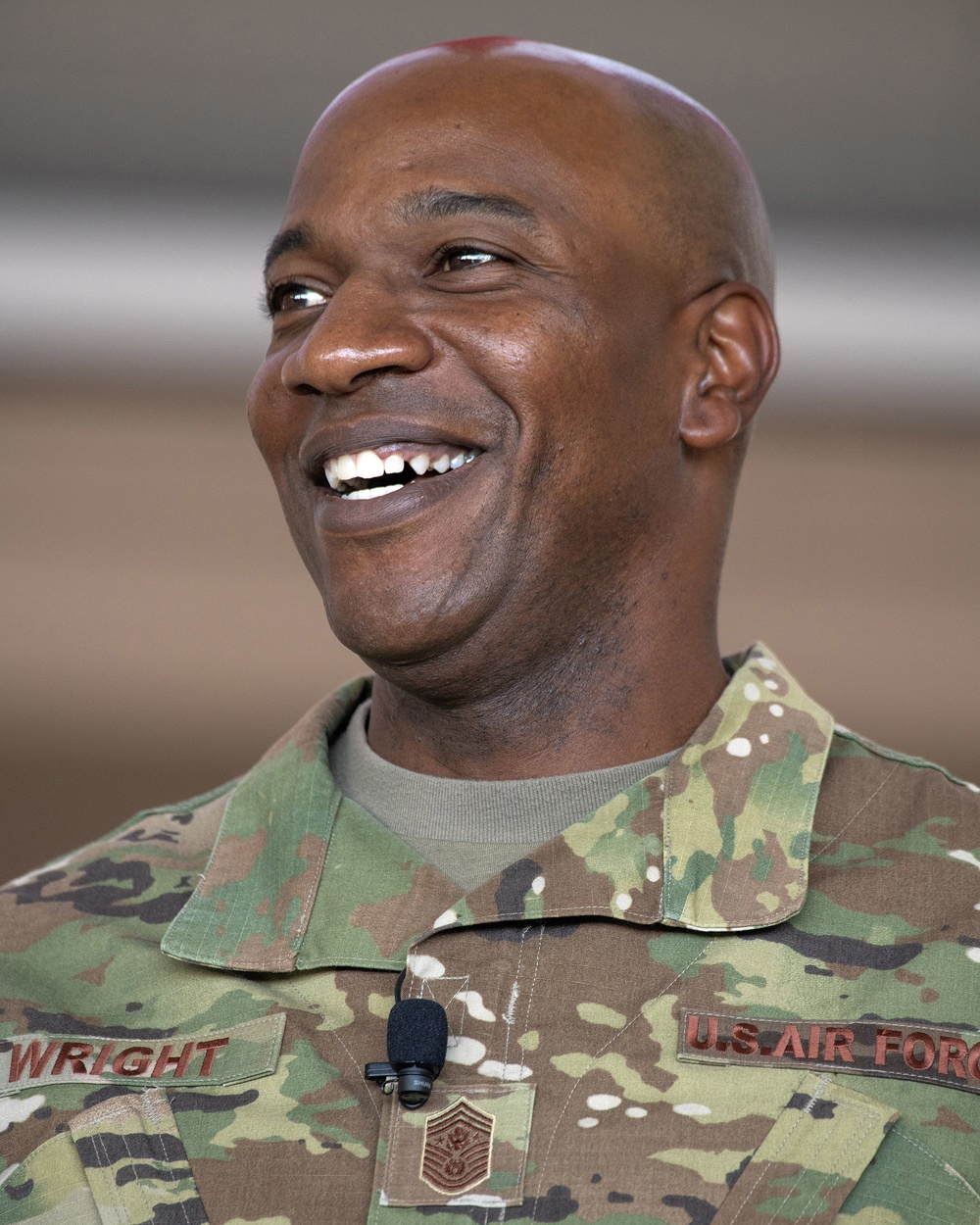 CMSAF Wright Visits Travis Air Force Base