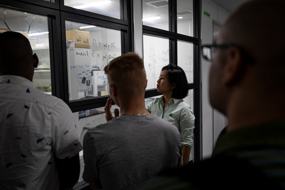 Innovation Incubation | U.S. Marines with CLB-4 visit OIST to foster innovative ideas within the Marine Corps