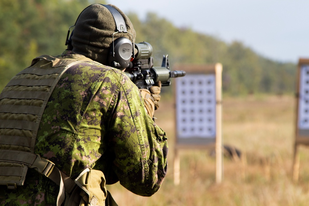 Multi-national weapon familiarization training RT19
