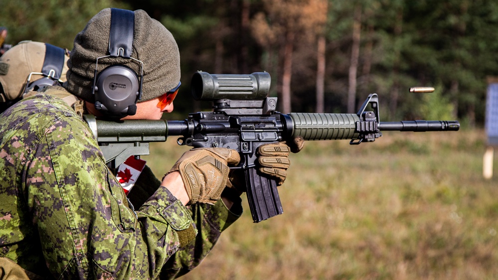 Multi-national weapon familiarization training RT19