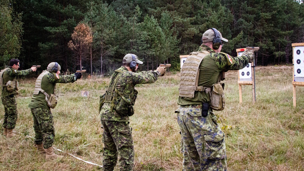Multi-national weapon familiarization training RT19
