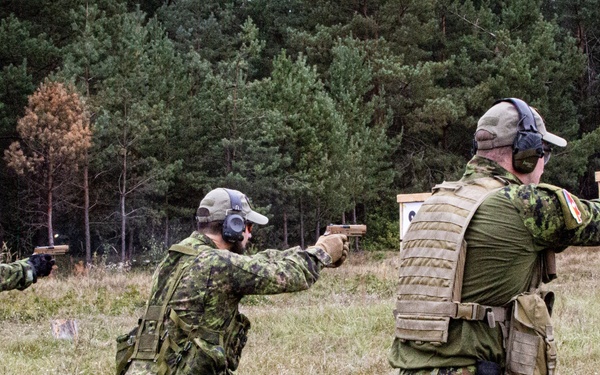 Multi-national weapon familiarization training RT19