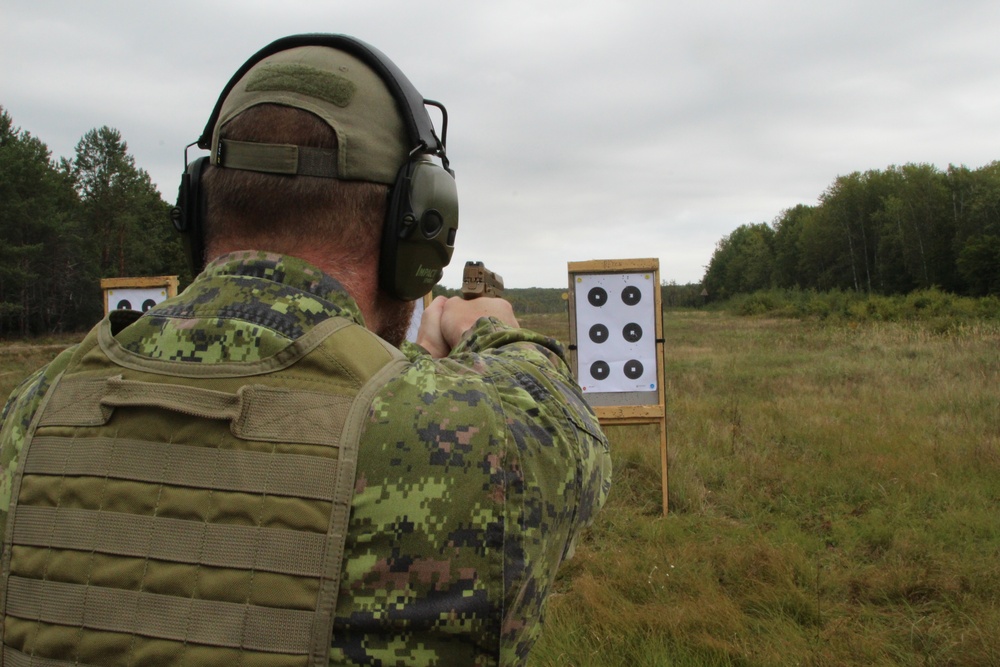 Multi-national weapon familiarization training RT19