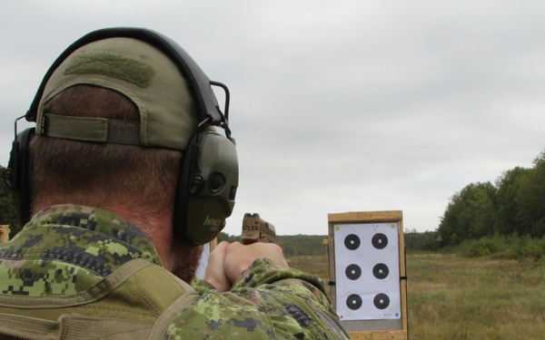 Multi-national weapon familiarization training RT19