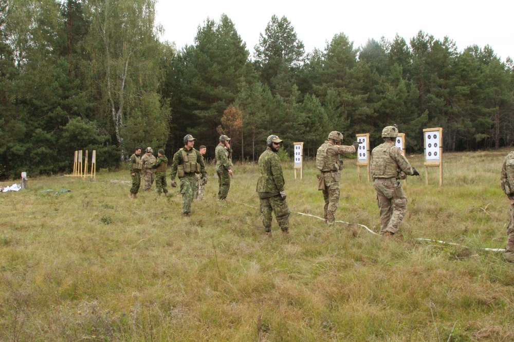 Multi-national weapon familiarization training RT19