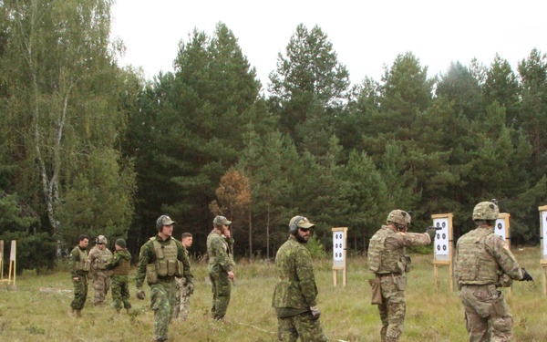 Multi-national weapon familiarization training RT19