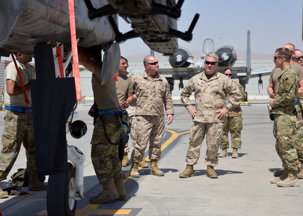 CENTCOM Commander Visits Afghanistan