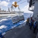 USS Antietam (CG 54) conducts replenishment-at-sea with USNS John Ericsson (T-AO-194)