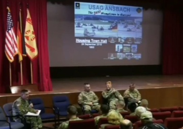 USAG Ansbach hosts town hall on housing improvements