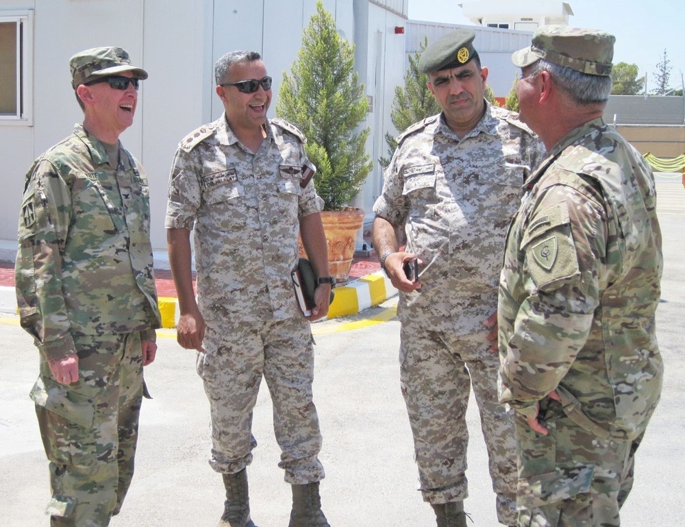 Task Force Spartan and Jordan Armed Forces strengthen U.S.-Jordanian military partnership