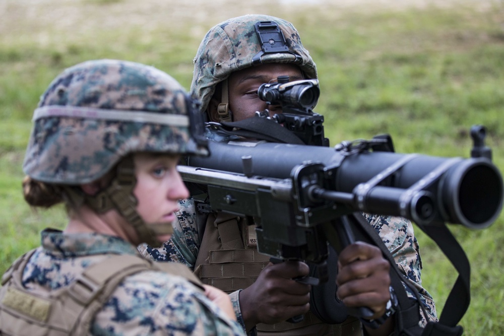 12th Marine Regiment Shoulder-Launched Multipurpose Assault Weapon range