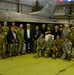 Honorary base commanders tour Saber Nation