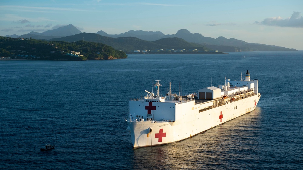Comfort Arrives in Saint Lucia