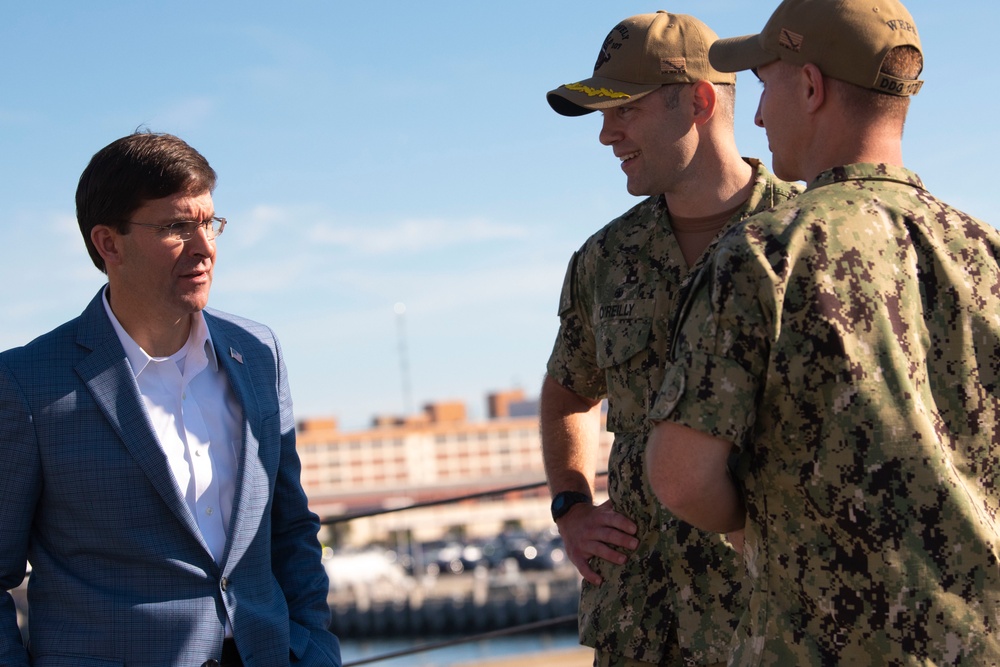 Secretary Esper Visits Norfolk