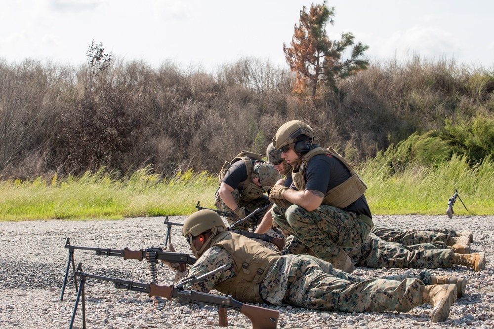 The Line is Hot: Marines and Sailors get familiar with foreign weapons