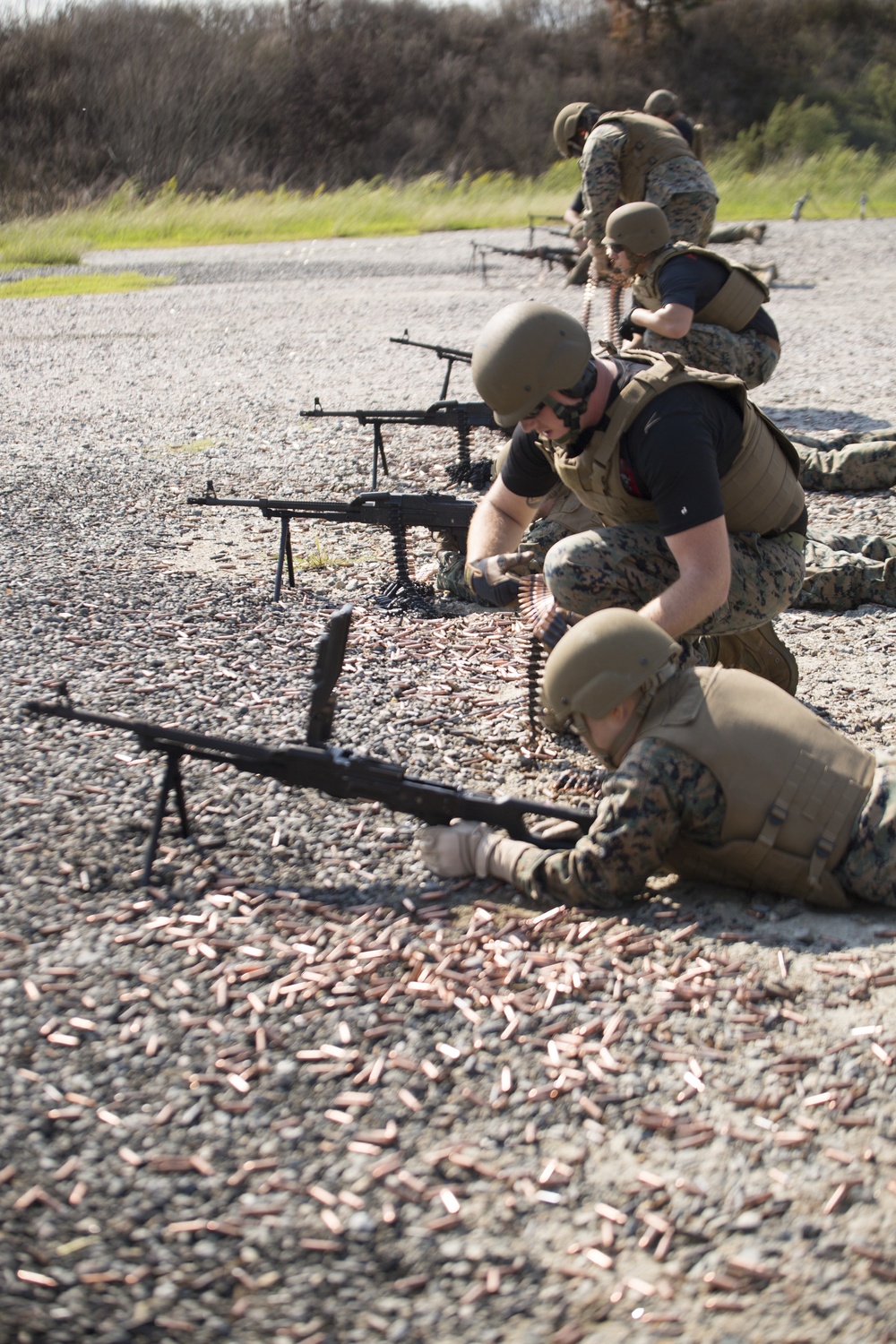 The Line is Hot: Marines and Sailors get familiar with foreign weapons