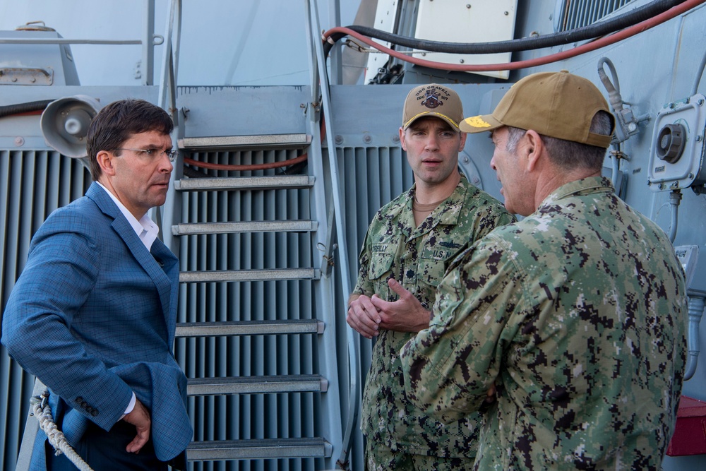 Secretary Esper Visits Norfolk