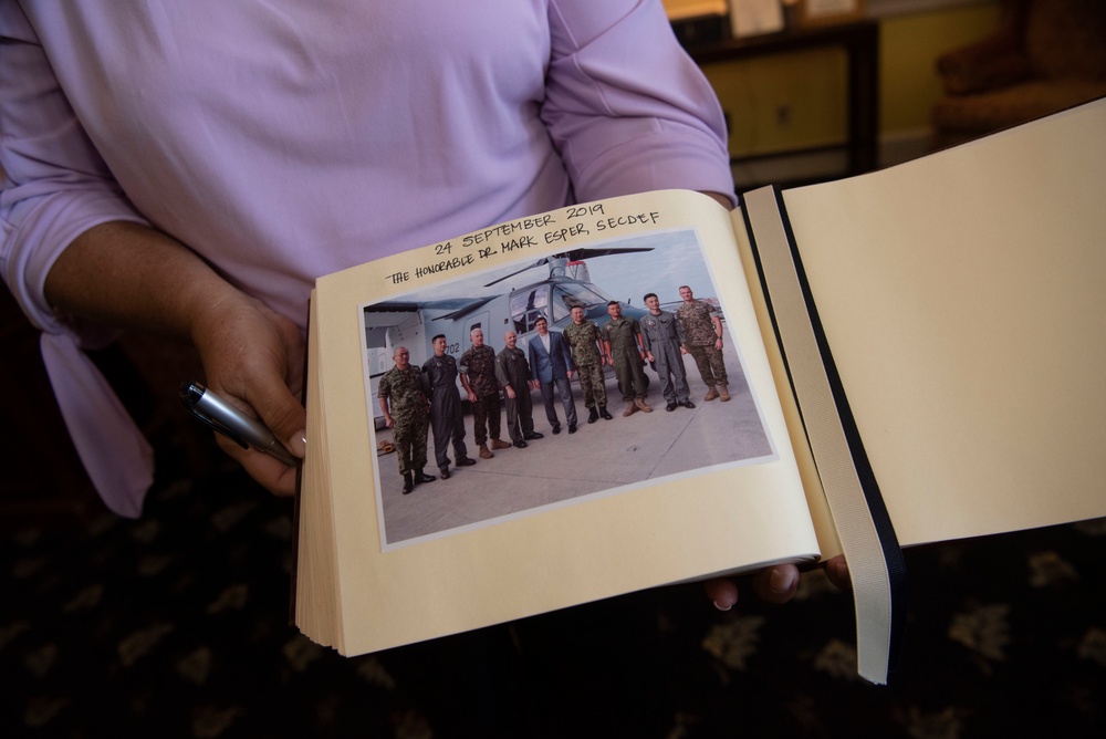 Secretary Esper Visits Marines in North Carolina