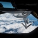 KC-135 Stratotanker refuels C-17 Globemaster III