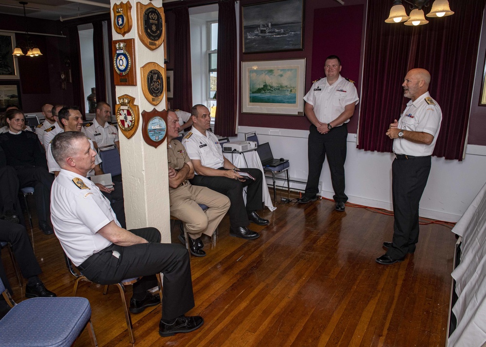 Royal Canadian Navy Rear Adm. Craig Baines Speaks on Cutlass Fury 2019