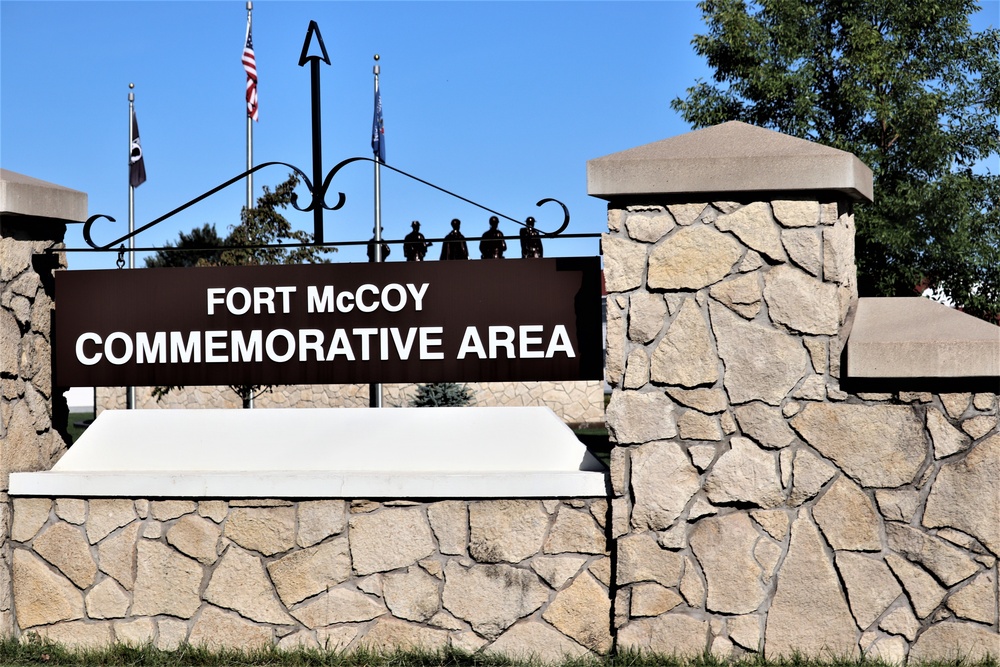 Fort McCoy's historic Commemorative Area