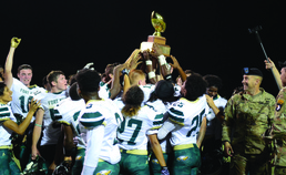 Fort Knox High School Football breaks 16 - year curse with rival Fort Campbell