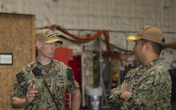 Rear Admiral Epps Visit