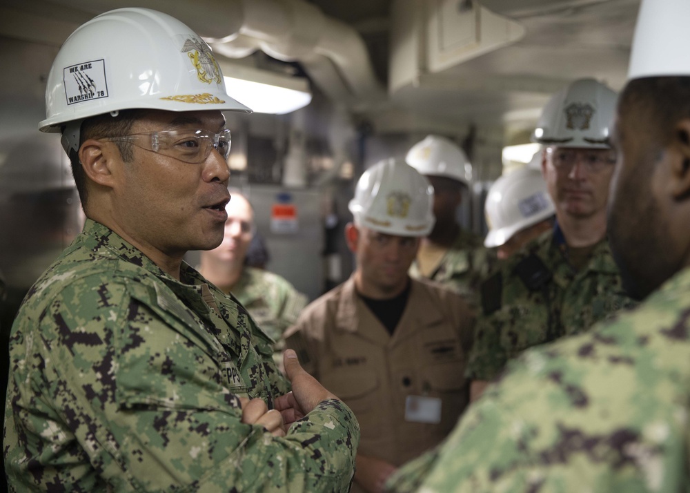 Rear Admiral Epps Visit