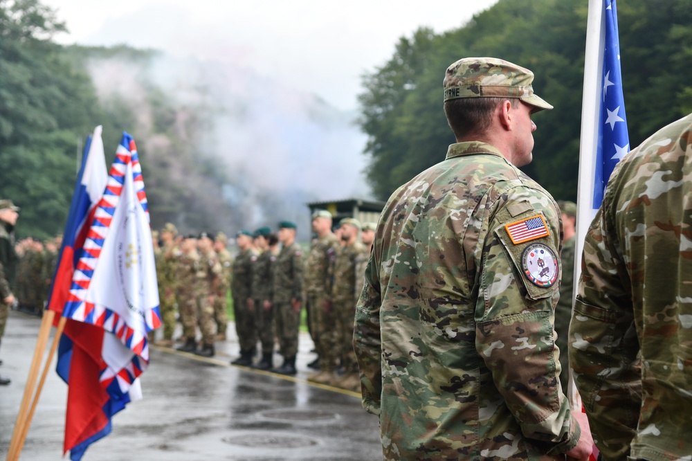 Indiana National Guardsmen, Slovak Armed Forces members, and NATO ally countries kick off Toxic Valley 2019