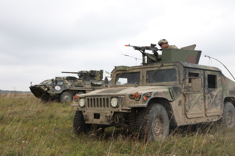 U.S. and Ukraine demonstrate lethality during largest U.S./Ukrainian vehicle live fire rehearsal