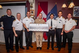 U.S. and Royal Canadian Navy Leadership Pose for a Photo