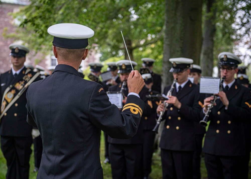 Sailors of the Royal Canadian Navy Play Music