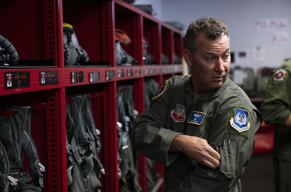 Ninth AF visits SJAFB; reaffirms commitment to people, mission, and community