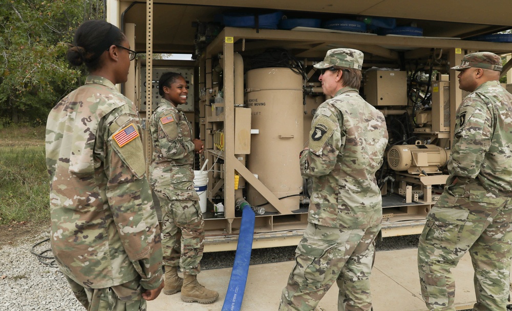 Operation Parched Eagle: 227th Composite Supply Company supply water to Fort Campbell