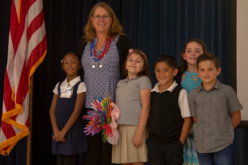 SecDef spouse, Leah Esper, tours Camp Lejeune