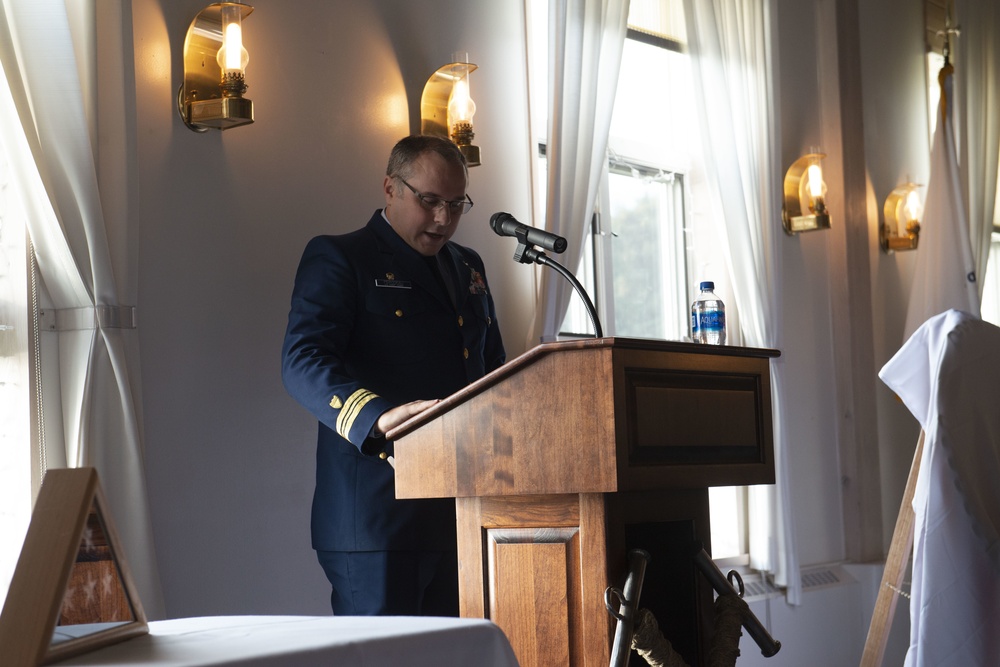 Memorial service held in Kodiak in honor of recently deceased Coast Guard Petty Officer 2nd Class Ricky Reese, Jr.