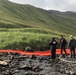 Coast Guard, local partner personnel test geographical response strategies on Akutan Island, Alaska