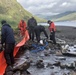 Coast Guard, local partner personnel test geographical response strategies on Akutan Island, Alaska