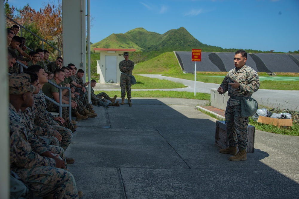 GAS GAS GAS! 31st MEU Marines conduct chemical safety and awareness training