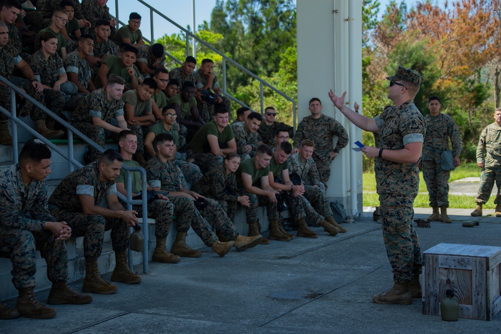 GAS GAS GAS! 31st MEU Marines conduct chemical safety and awareness training