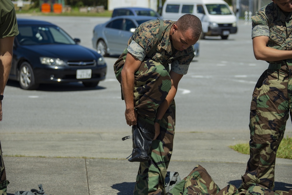 GAS GAS GAS! 31st MEU Marines conduct chemical safety and awareness training