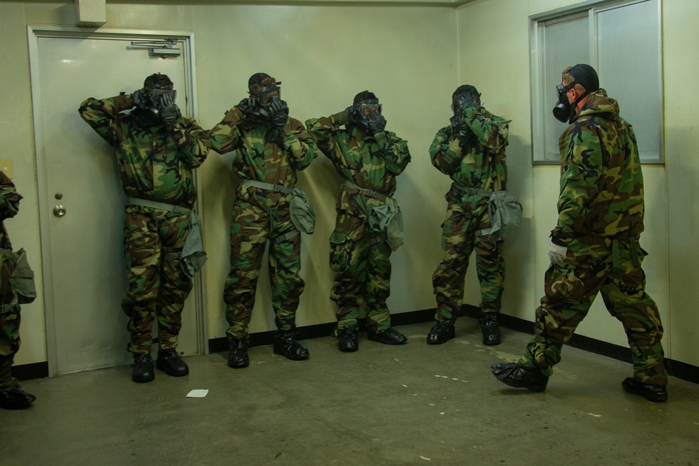 GAS GAS GAS! 31st MEU Marines conduct chemical safety and awareness training