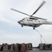 Vertical Replenishment Aboard USS Boxer (LHD 4)